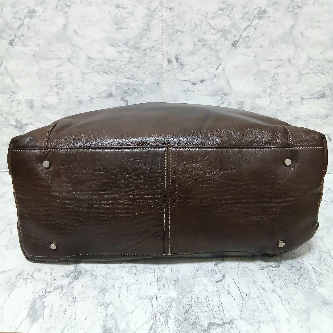 【美品】aniary ラージトートバッグ イタリアンレザー A4サイズ収納可