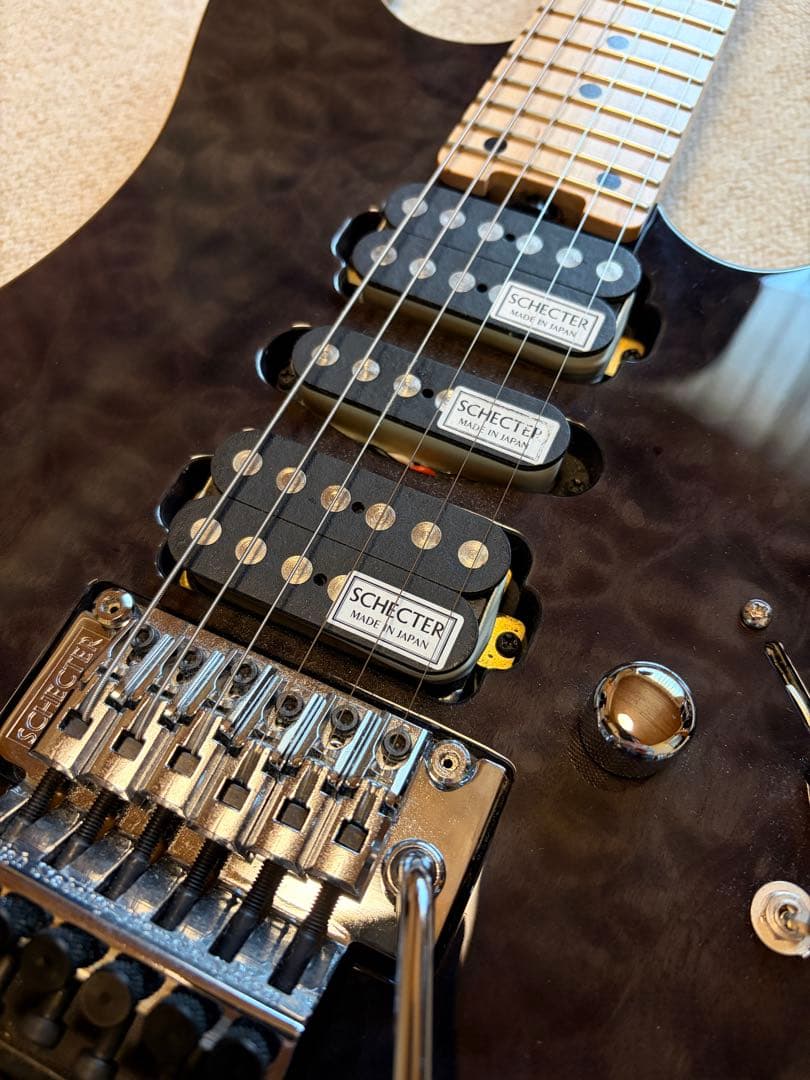 ギター Schecter NV3-24AL/STBK/M