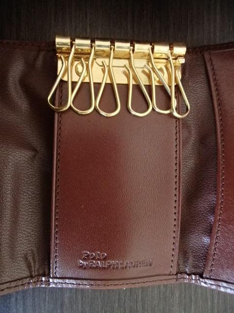 【未使用】ラルフローレン　キーケース　箱入り　5連キーケース