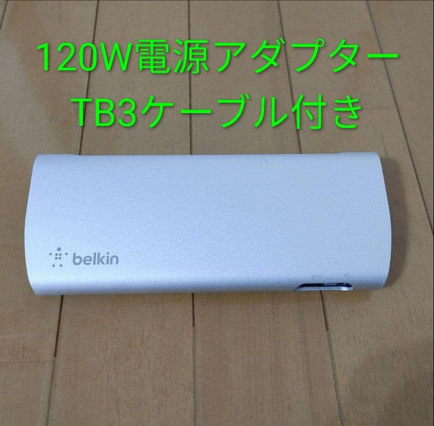 PCケーブル・コネクタ Belkin Thunderbolt 3 Express Dock HD