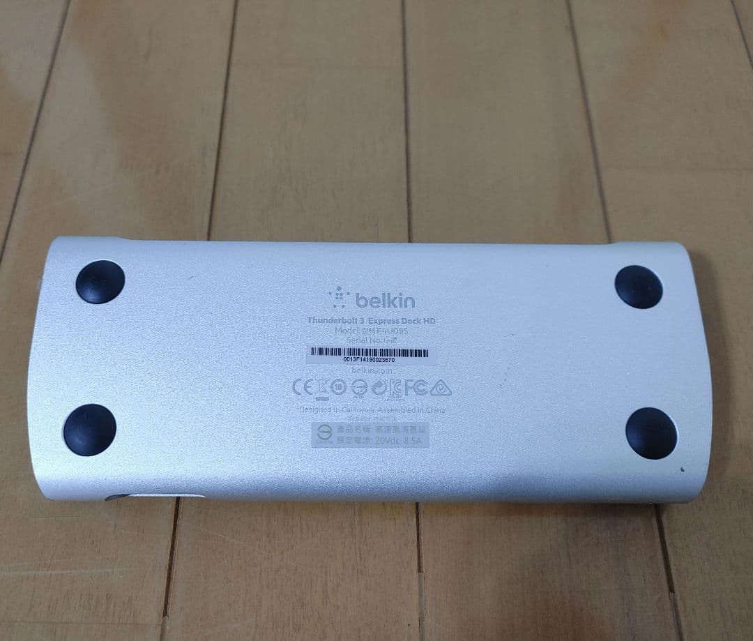 PCケーブル・コネクタ Belkin Thunderbolt 3 Express Dock HD