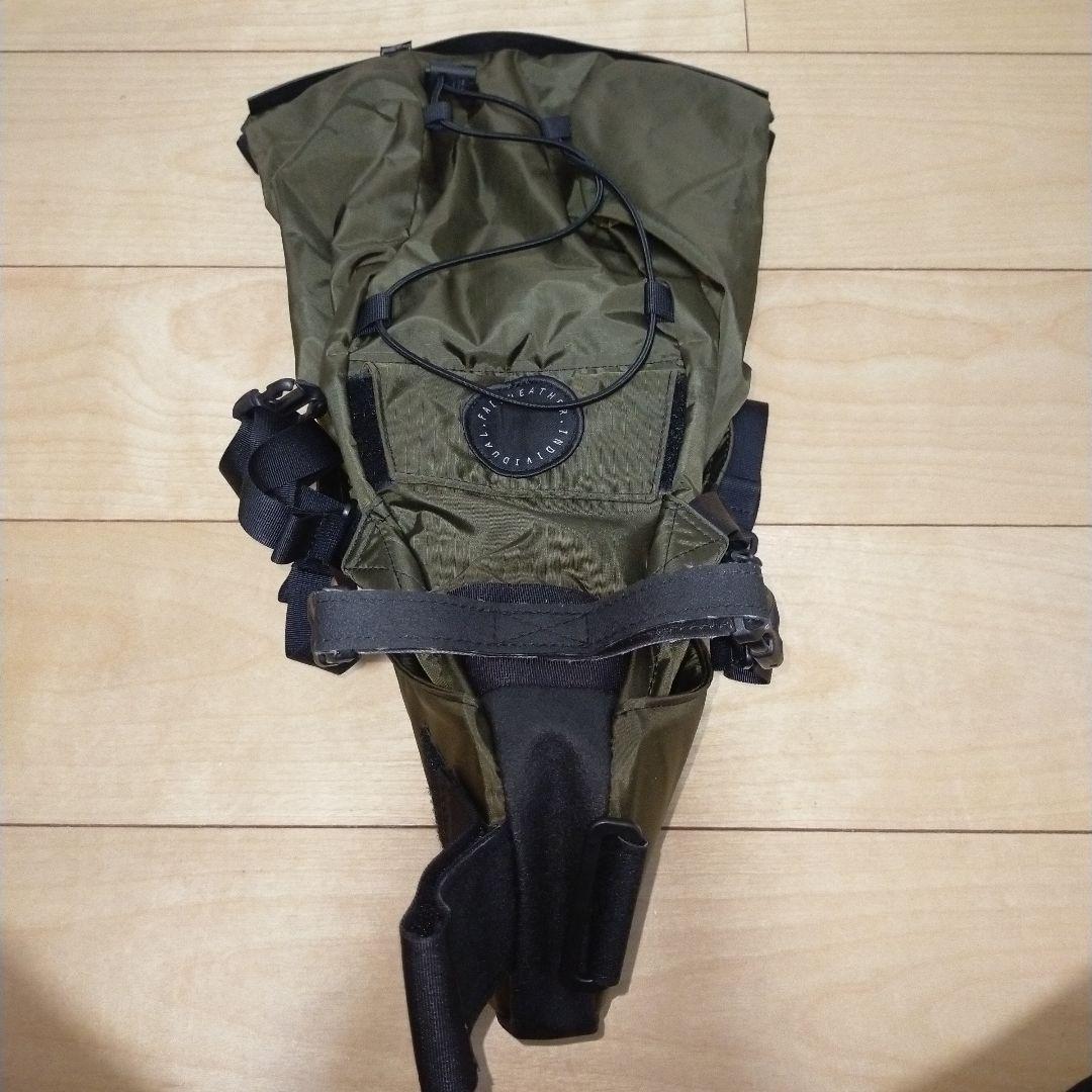 FAIRWEATHER seatbag olive フェアウェザー ブルーラグ