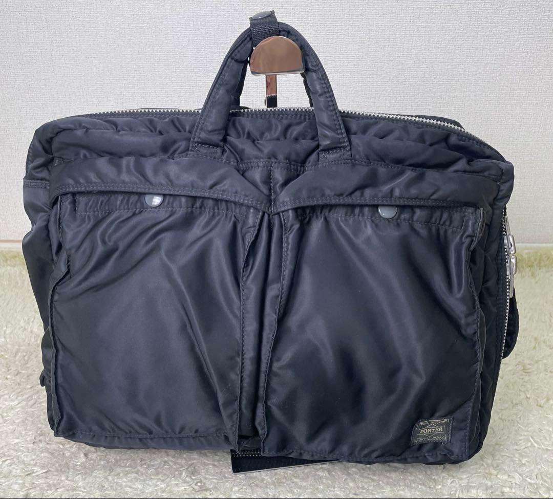 ポーター3way タンカー ブリーフケース ビジネスバック　リュック　ブラック