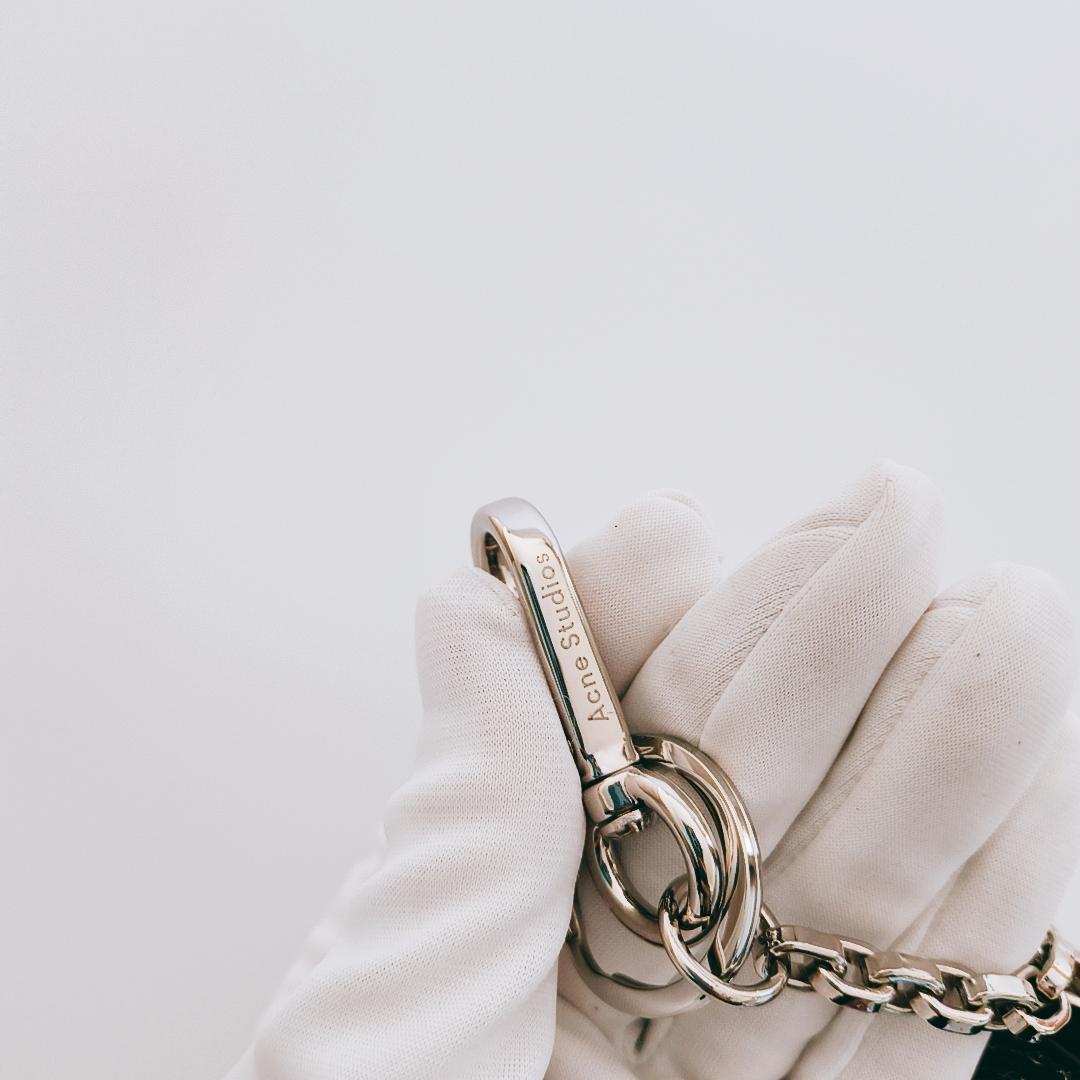 【新品未使用】Acne Studios ジップレザーウォレット キーリング