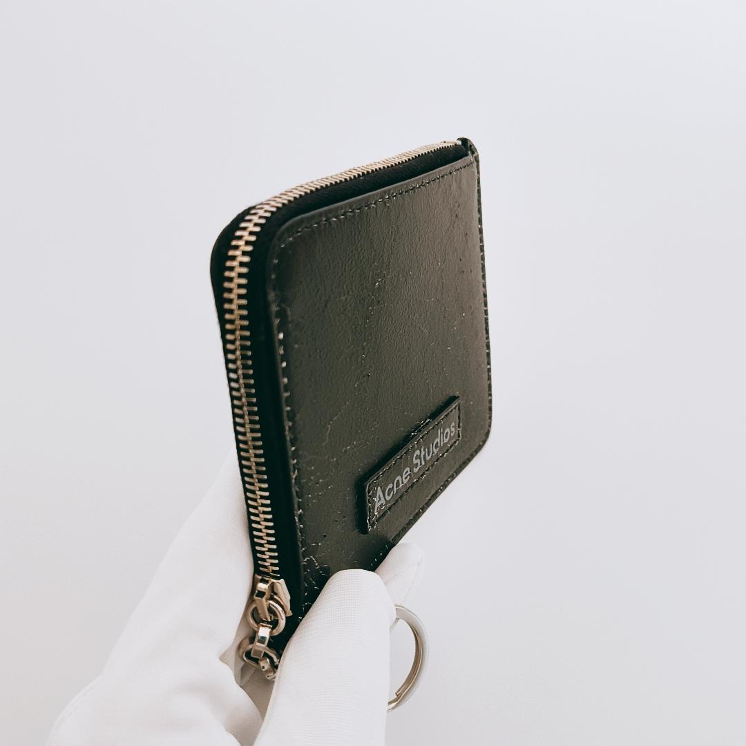 【新品未使用】Acne Studios ジップレザーウォレット キーリング