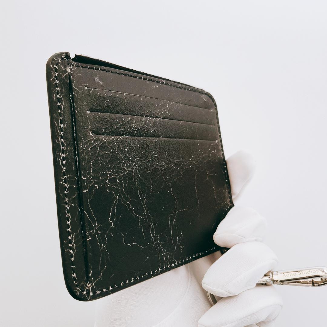 【新品未使用】Acne Studios ジップレザーウォレット キーリング