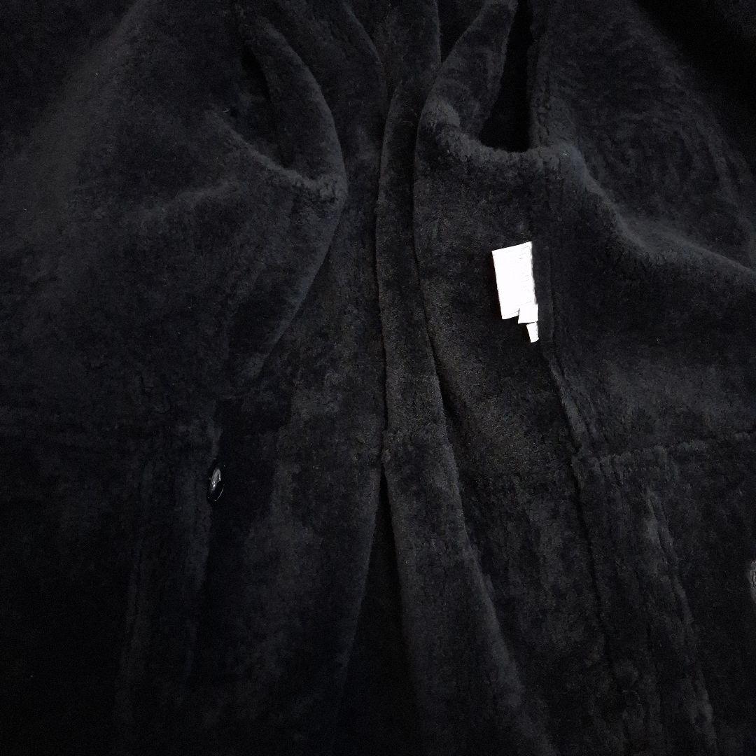 【美品】PEPKO ムートンジャケット レザージャケット 羊革 黒 M