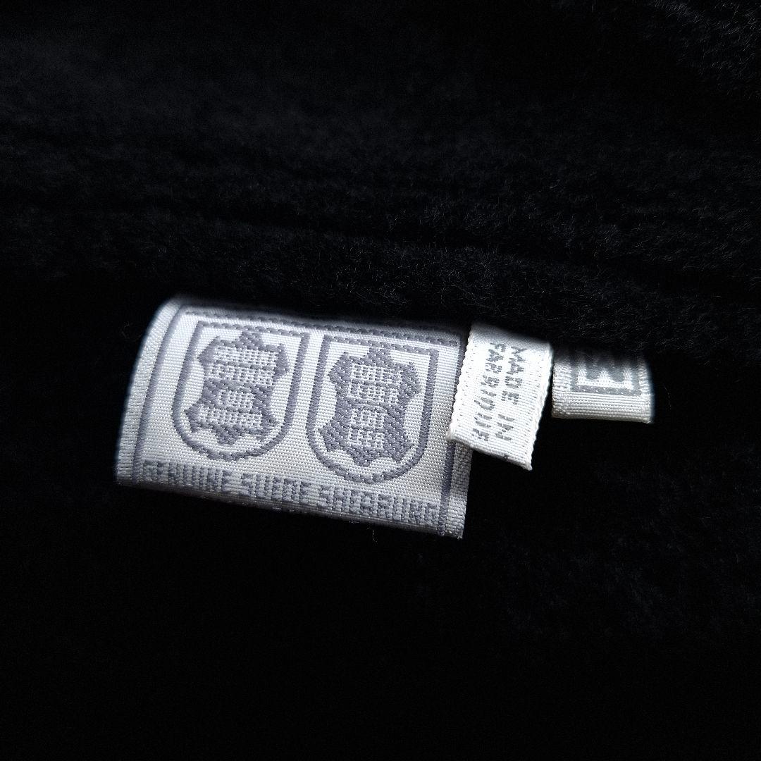 【美品】PEPKO ムートンジャケット レザージャケット 羊革 黒 M