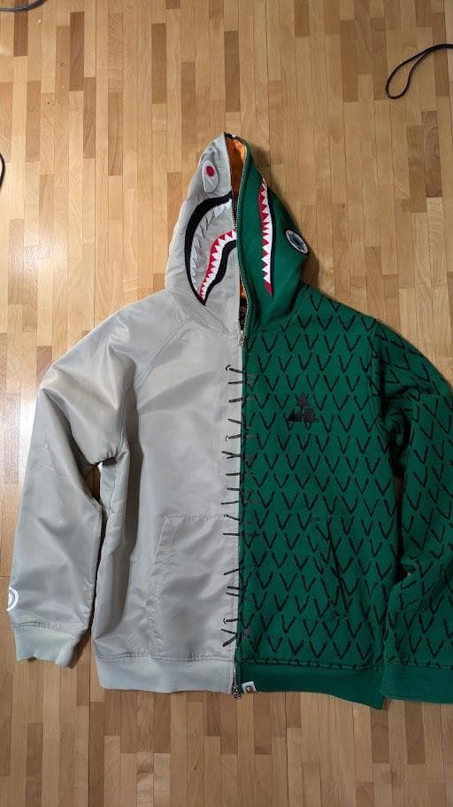 激レア BAPE×AMBUSH アシンメトリーパーカー 付属完備 訳あり