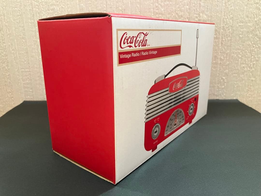 コカ・コーラ　レトロ　ラジオ　新品未開封品