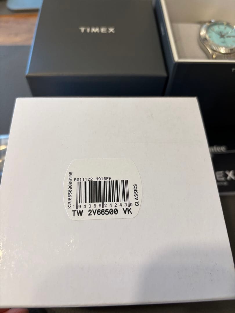 フ*ザ様 TIMEX ターコイズ ウォーターベリーレガシー TW2V66500