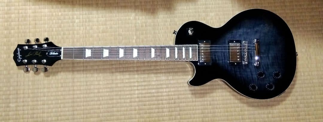 Epiphone レスポール トリビュートプラス レフティ エボニーバースト