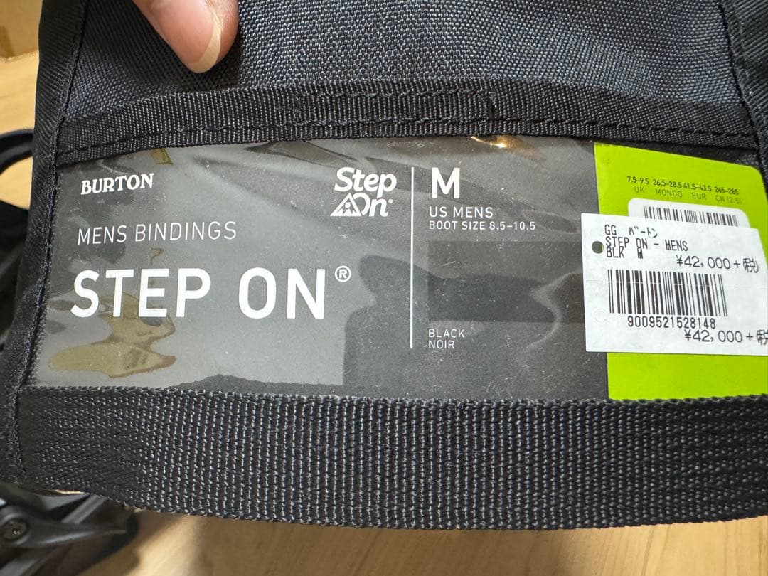 Burton Step On ビンディング M ブラック