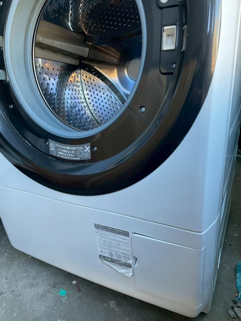 SHARP 2023年製ドラム式洗濯乾燥機 ES-S7H-WL