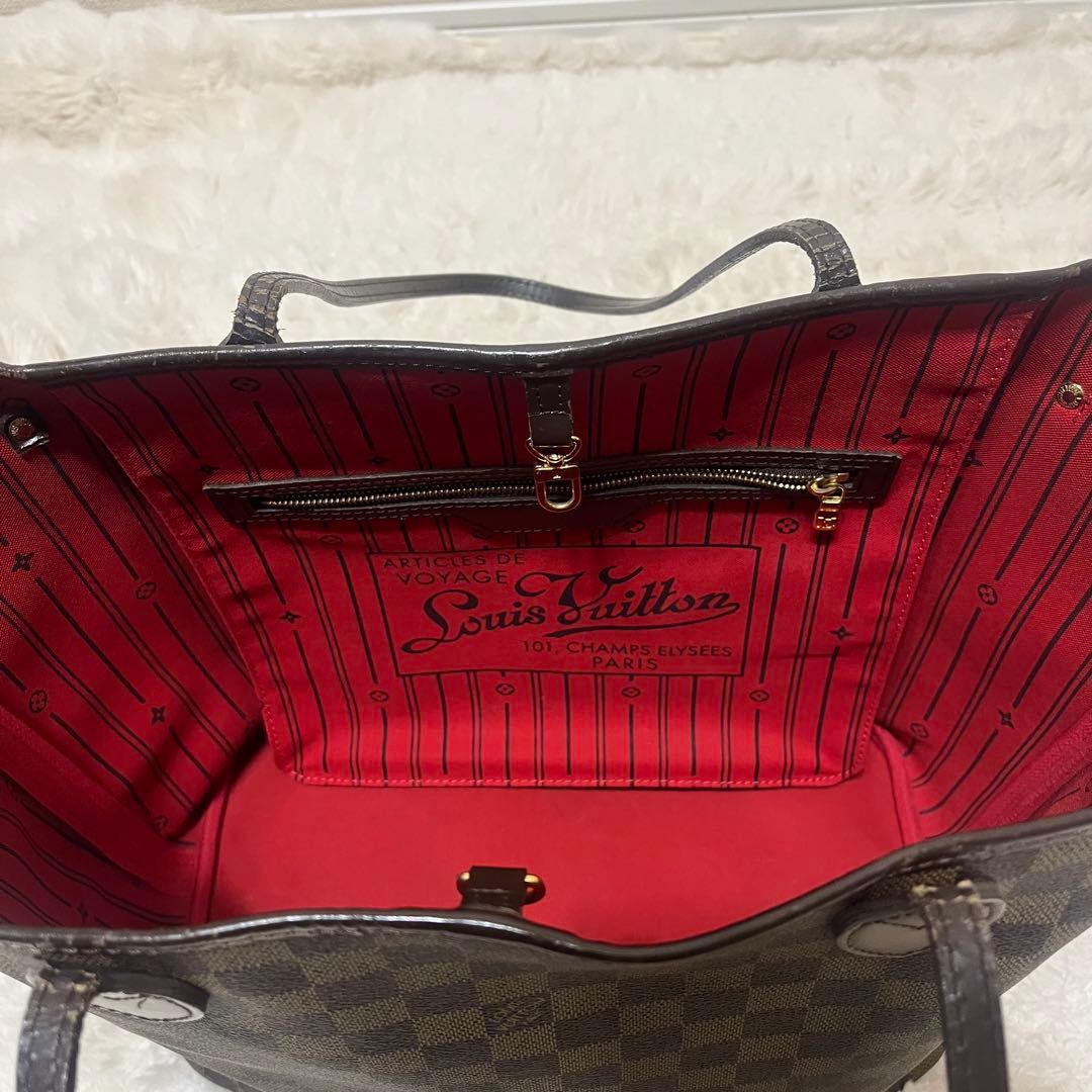 LOUIS VUITTON　本物 ダミエ ネヴァーフルMM