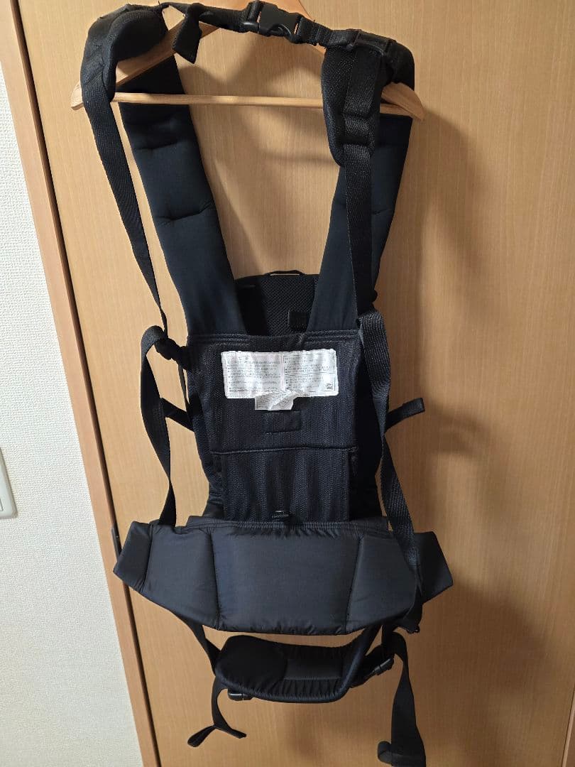 angelette 抱っこ紐 ベビーキャリアオン ブラック