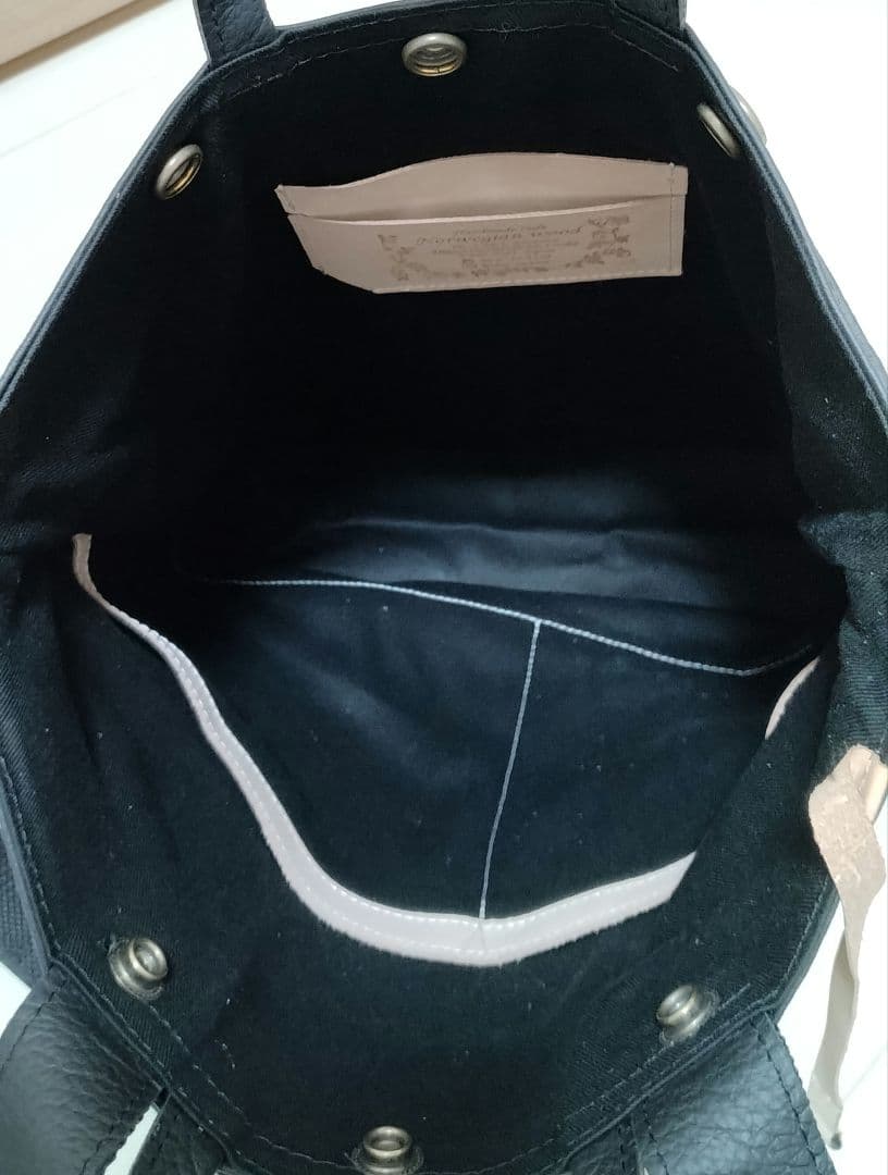 ✿*♪様 ミナペルホネン　本革使用　ハンドメイド　リュック