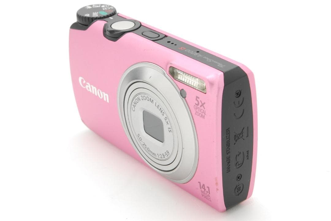 Canon PowerShot A3200 IS ピンク 動作確認済み