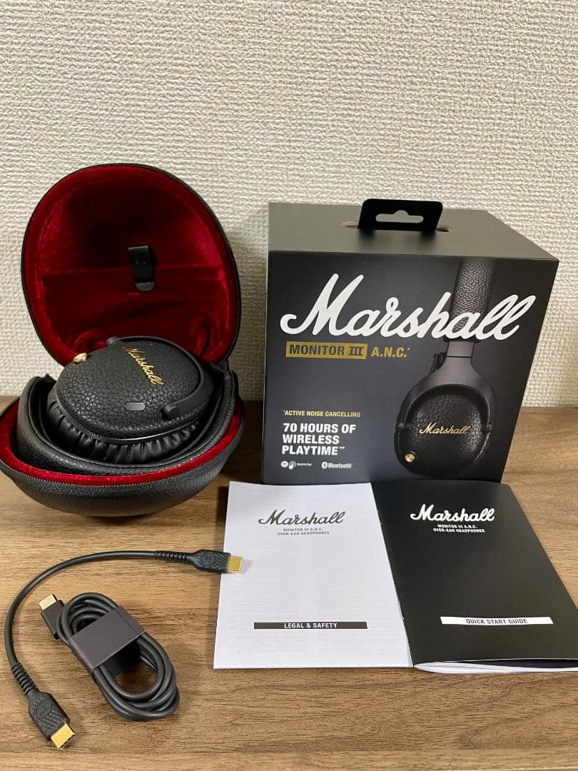 【美品】Marshall Monitor III A.N.C.