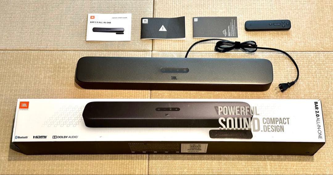 JBL Bar 2.0 All-in-One ホームシアター サウンドバー