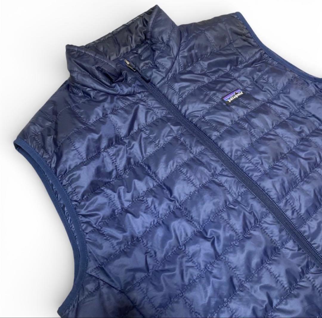 Patagonia パタゴニア　ナノパフ　　ベスト　メンズ XL ネイビー