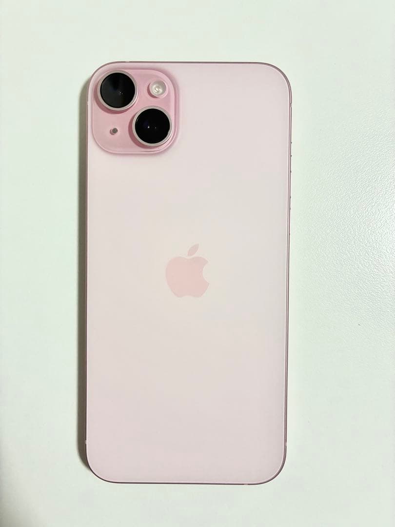 【美品】iPhone15 plus 256G ピンク