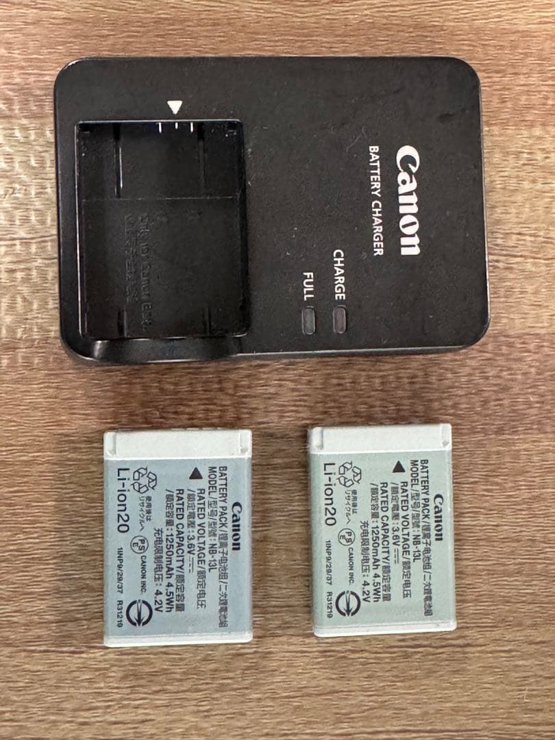 Canon PowerShot G7 X・バッテリー2個&SDカード付