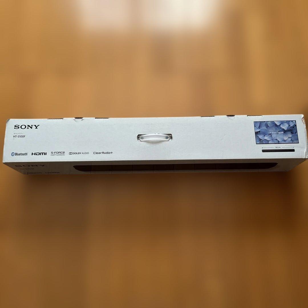 【美品】SONY サウンドバー HT-S100F スピーカー