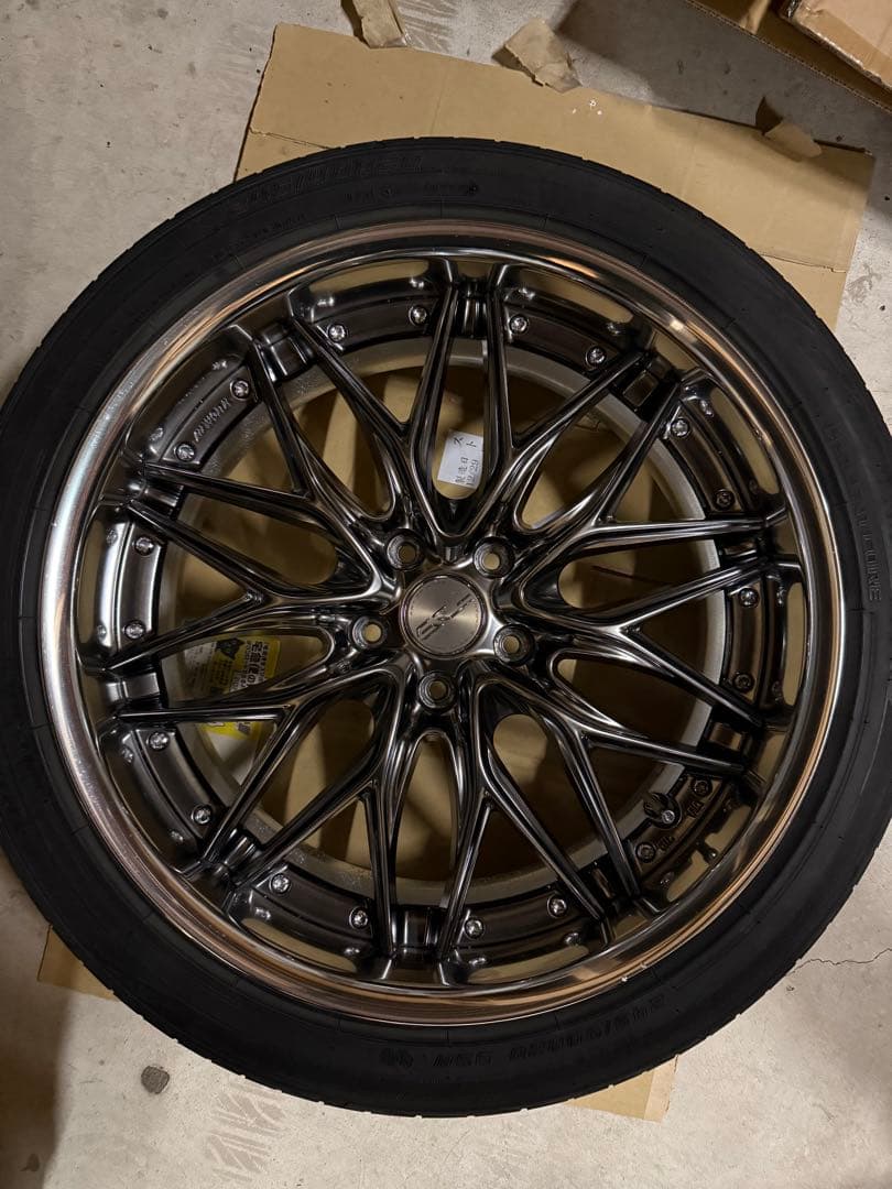 ワーク クヴェル20㌅ ダンロップルマンv245/40R20 4本セット