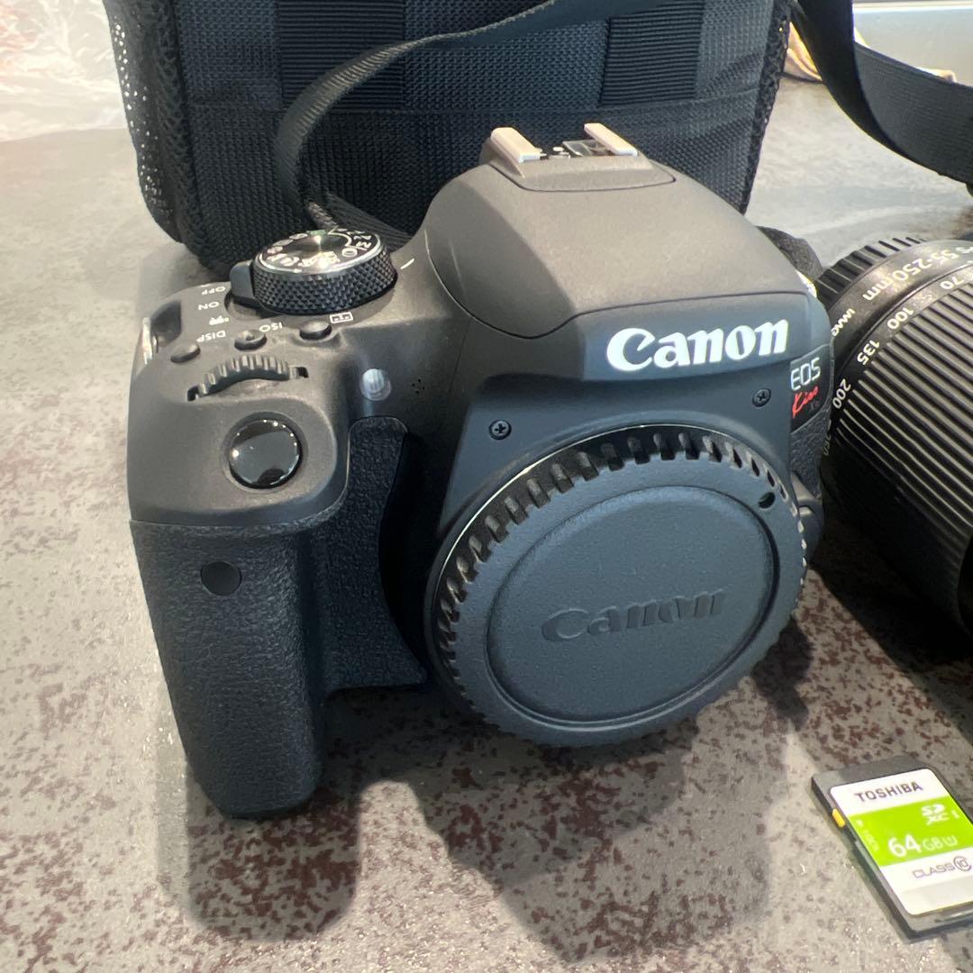 Canon EOS Kiss X9 + 望遠レンズ+sdカード