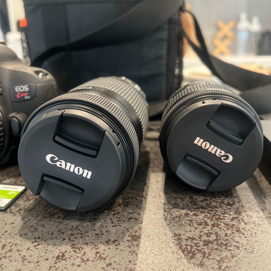 Canon EOS Kiss X9 + 望遠レンズ+sdカード