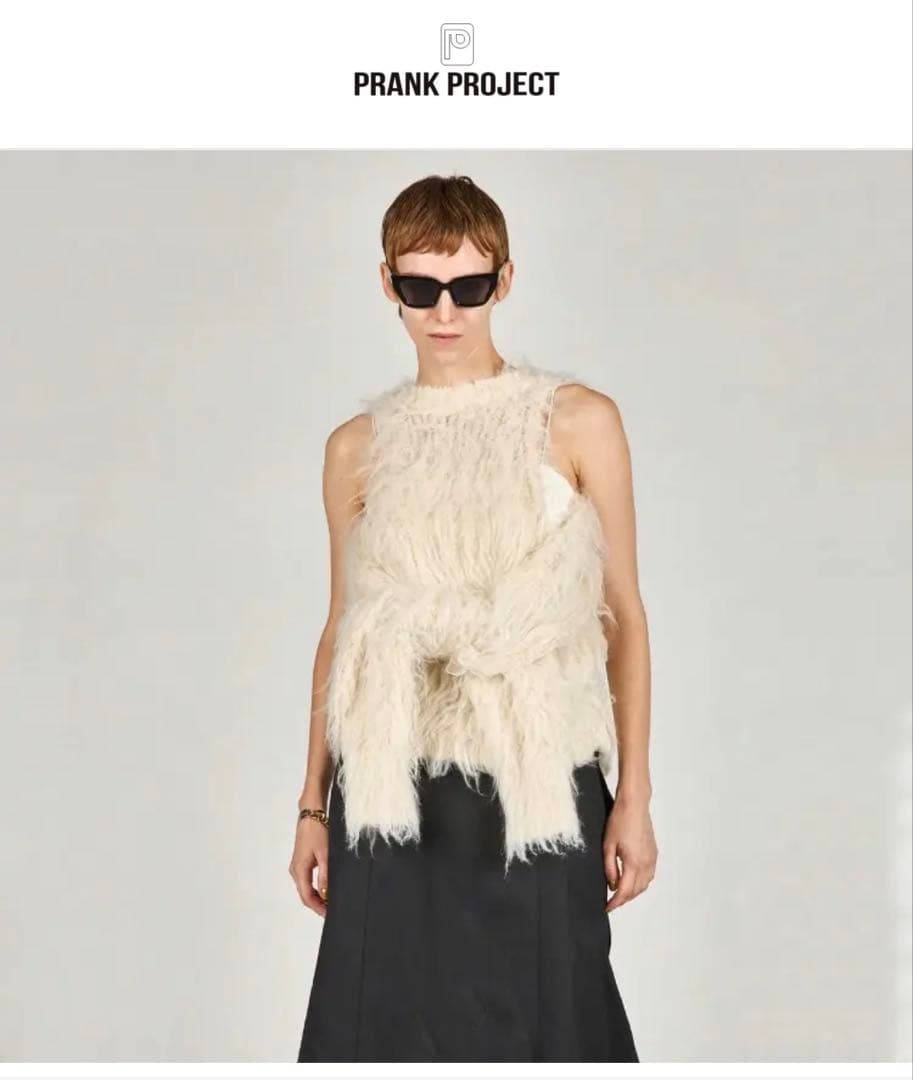 トップス PRANK PROJECT Shaggy Knit Pullover