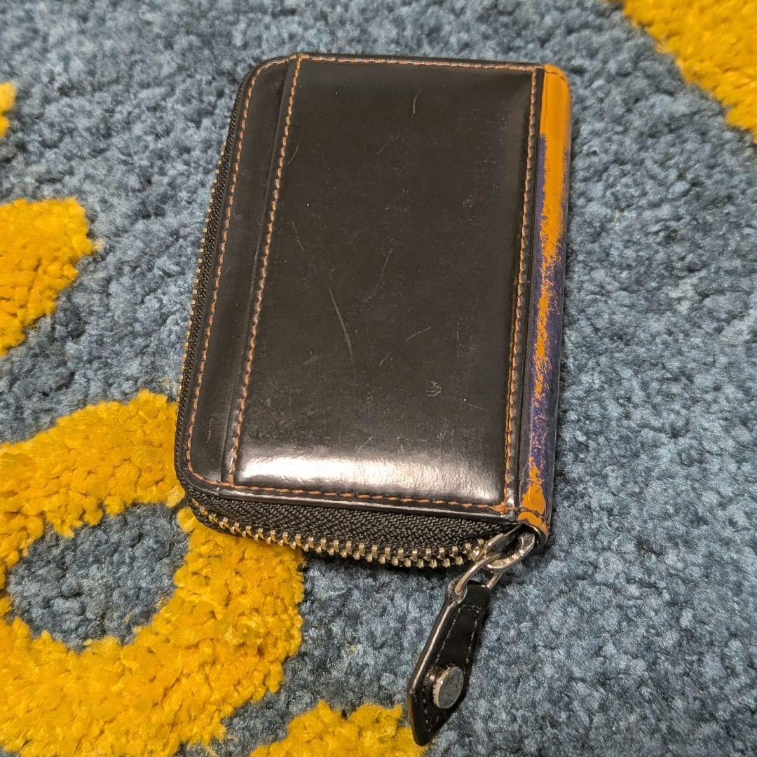 レザーケース ADVAN オレンジと紫