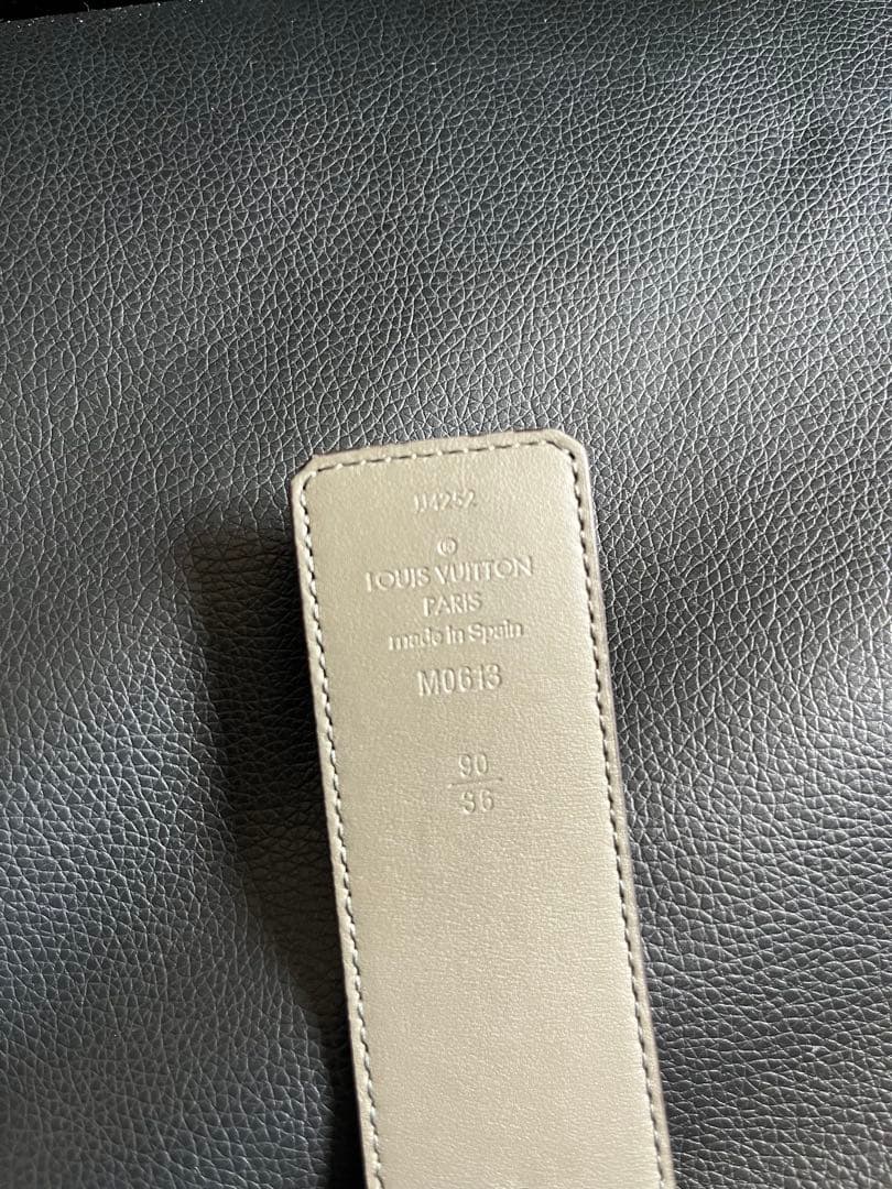 美品！Louis Vuitton モノグラムベルト M0613