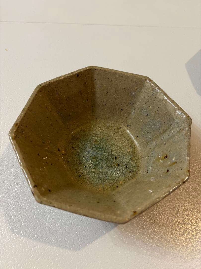 宮城陶器　宮城正幸　灰釉　六皿　2枚セット　やちむん