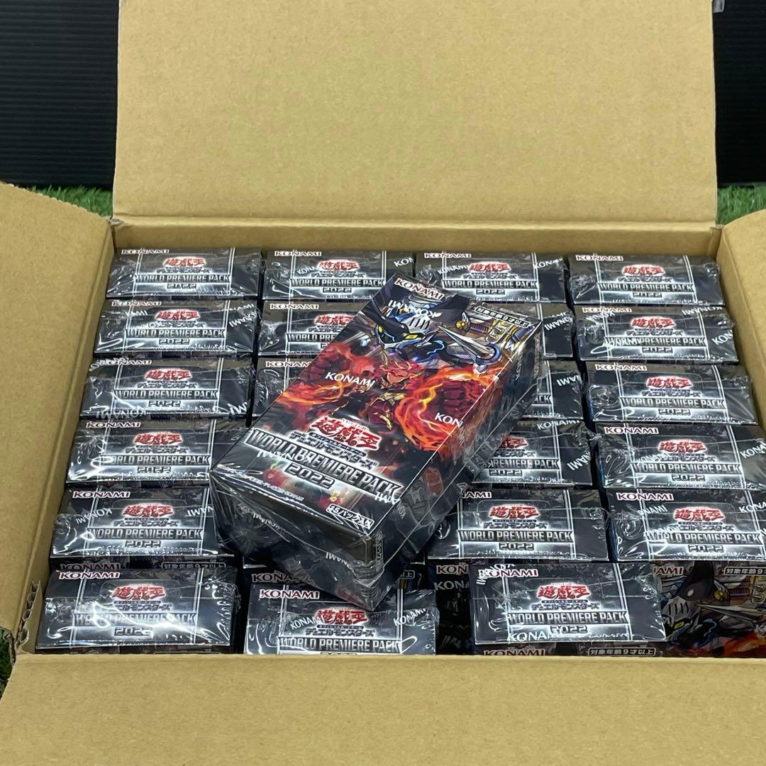 ②遊戯王　WORLD PREMIERE PACK 2022　未開封　1カートン