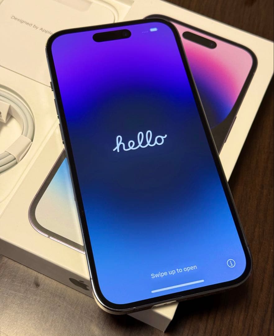 iPhone 14 Pro 256GB、バッテリー交換済み