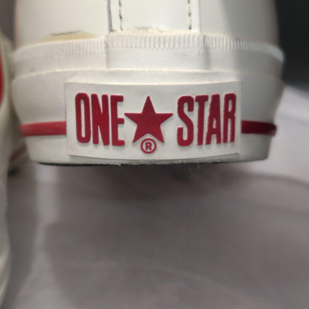 【稀少・極美品】CONVERSE ONE STAR A OX レザー 人気モデル