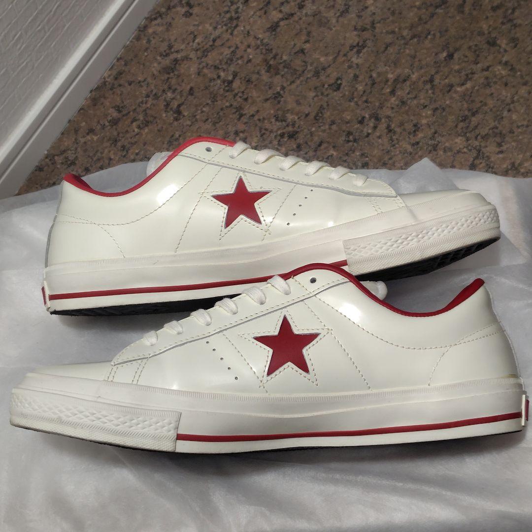 【稀少・極美品】CONVERSE ONE STAR A OX レザー 人気モデル