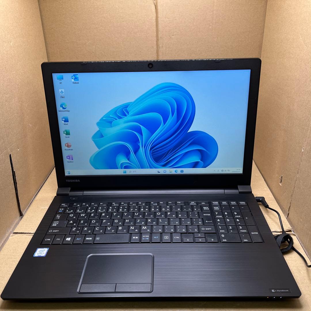 東芝 ノートパソコンoffice搭载dynabook B55第8世代ノートPC