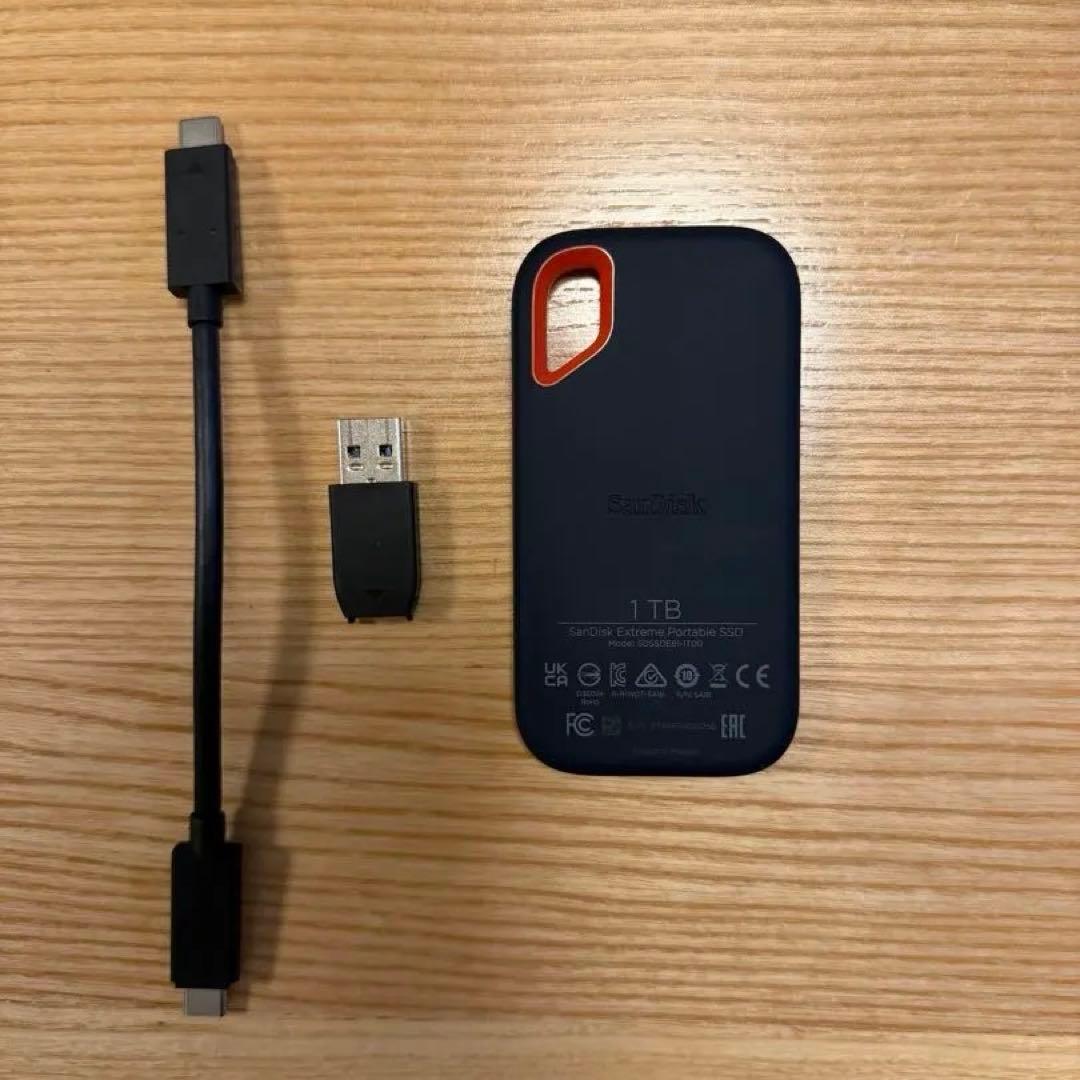 SanDisk 外付けSSD 1TB USB Type-C