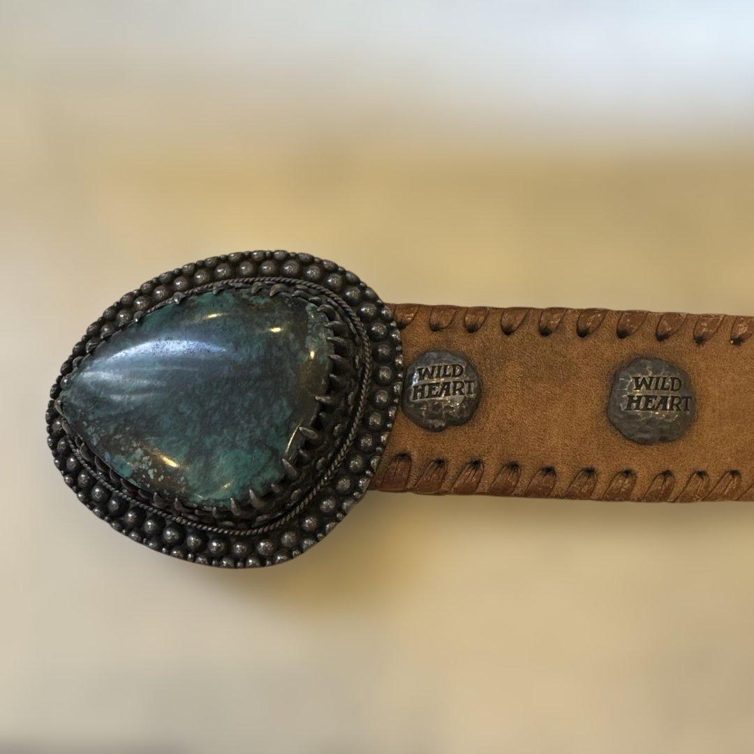 WILDHEART(ワイルドハート) ターコイズバックル　ベルト
