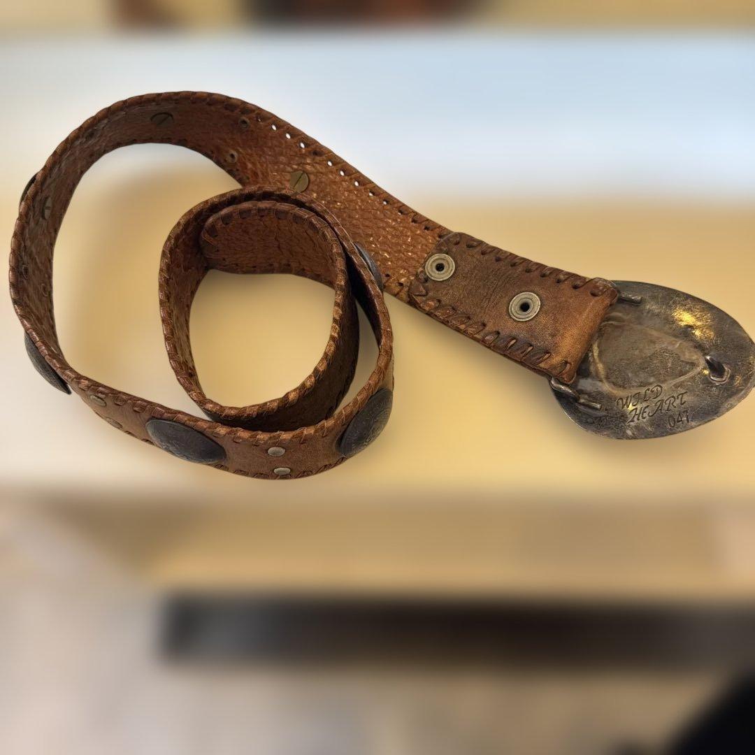 WILDHEART(ワイルドハート) ターコイズバックル　ベルト