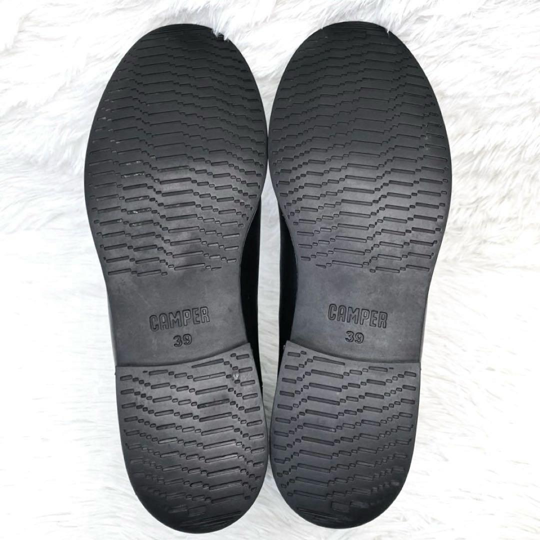 【美品】カンペール39 サイドゴアブーツ　ブラック CAMPER BOWIE