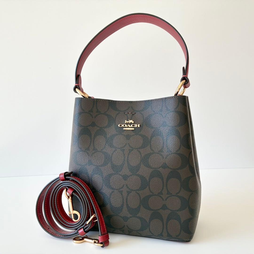 【新品】COACH スモール タウン バケット 2way ショルダーバッグ