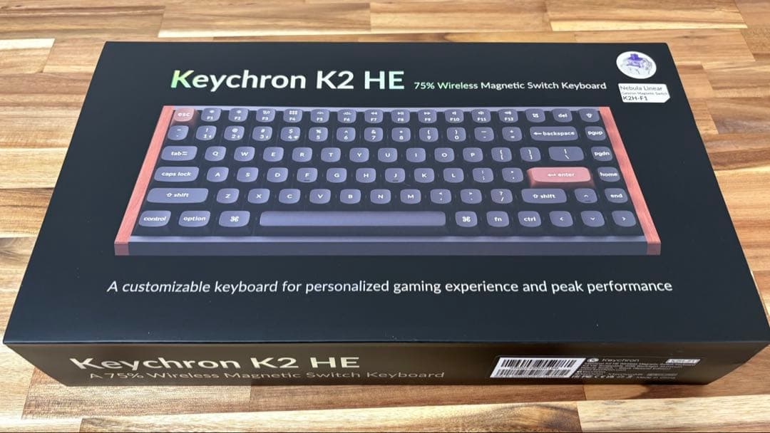 Keychron K2 HE ラピッドトリガー ワイヤレス カスタムキーボード