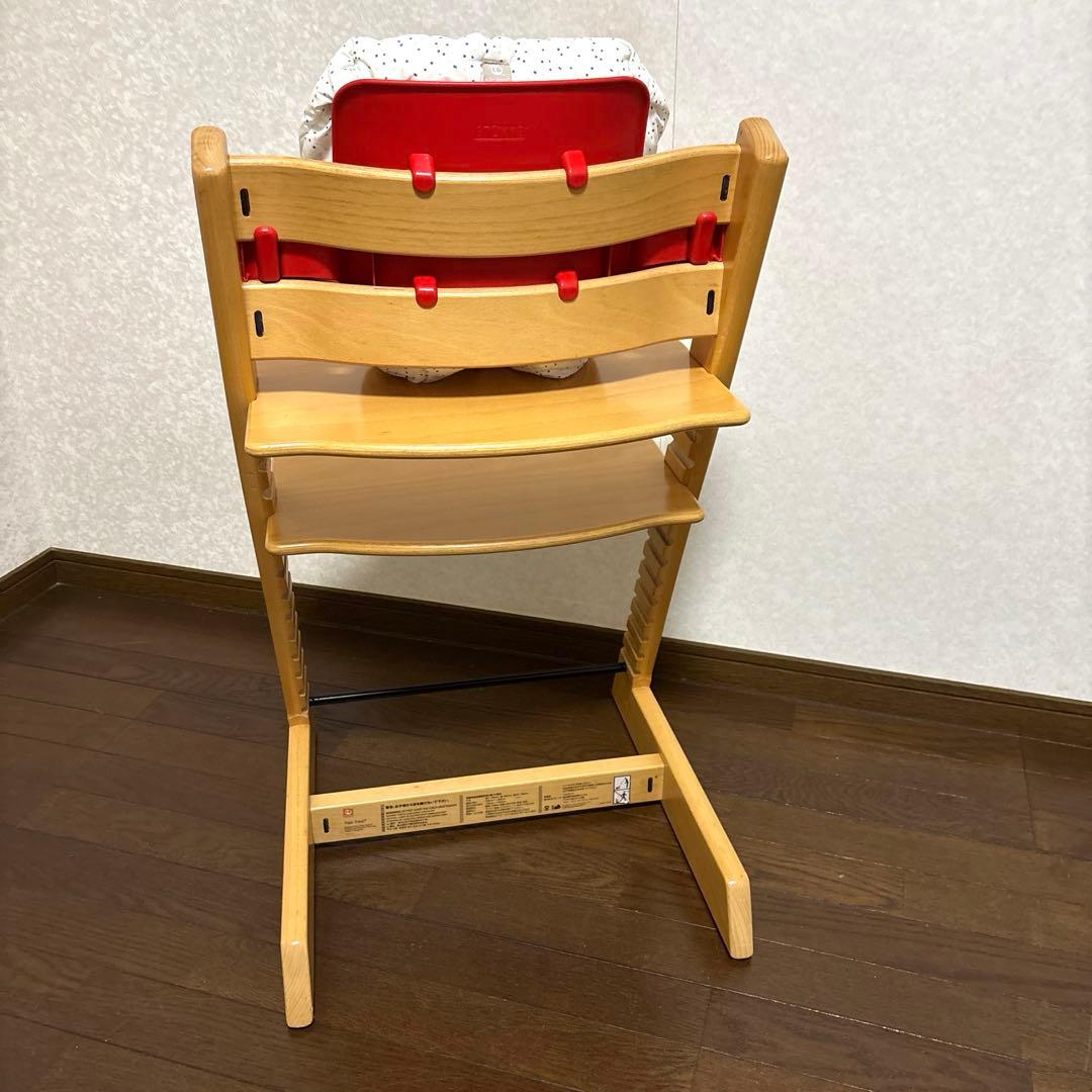 【美品】ストッケ トリップトラップ シリアル６ ベビーセット付き