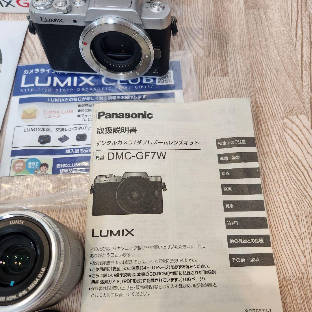 Panasonic DMC-GF7W ミラーレス一眼 本体