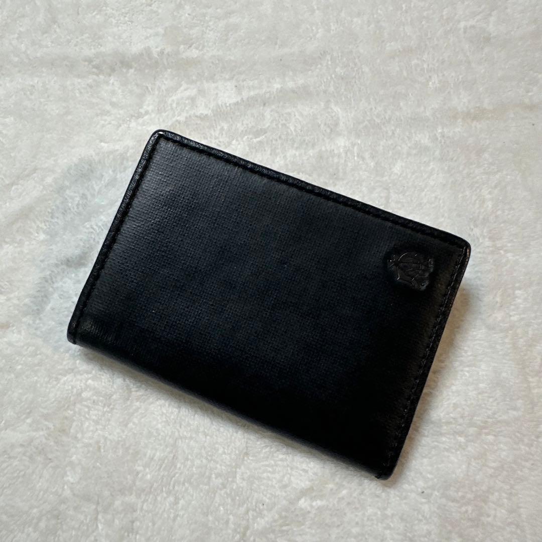 【新品】dunhill（ダンヒル） レザーカードケース ブラック 名刺入