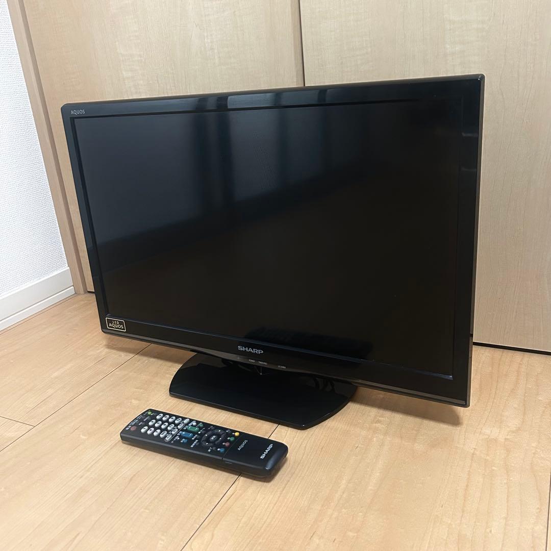 SHARP LC-24K9 AQUOS24インチ液晶テレビ　リモコン付